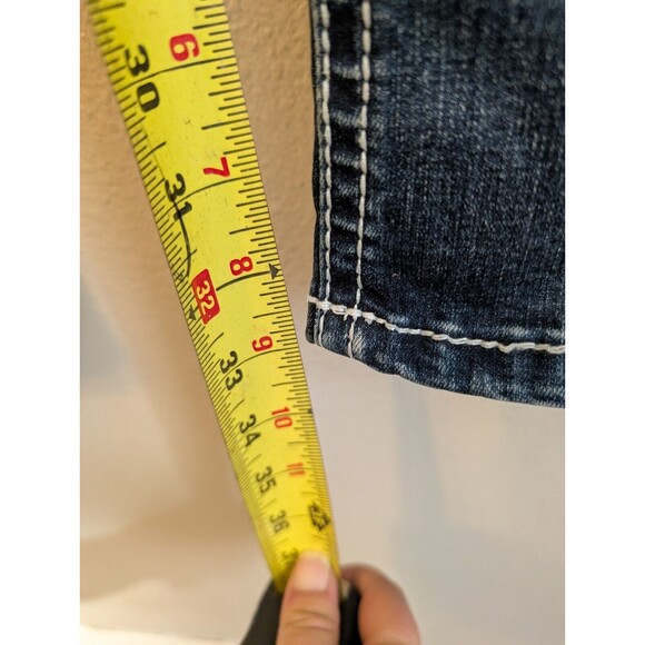 Grace in LA Women's Blue Boot Cut Jeans - Picture 9 of 9